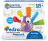 Learning Resources Pedro The Fine Motor Peacock, Toddler Learning Toys, Develops Fine Motor Skills, 6 Pieces