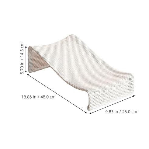 Non-Slip Bath Support Seat for Newborns - Mesh Pad Cushion for Bathtime