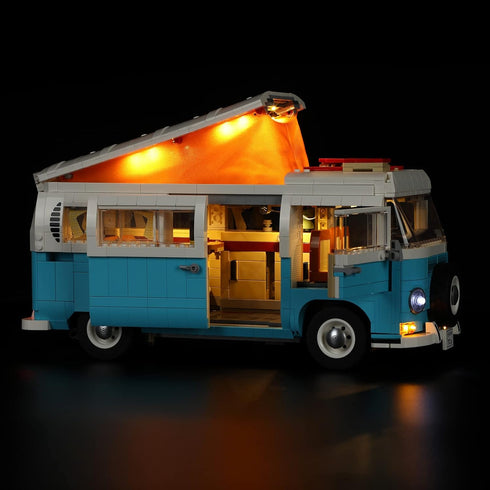 LIGHTAILING LED Lighting Kit for Lego 10279 T2 Camper-Van Model - Compatible LED Light Set (Model Not Included)