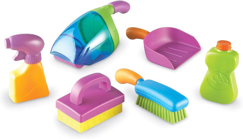 Learning Resources New Sprouts Clean It! Toddler Playset, Pretend and Learn, 6