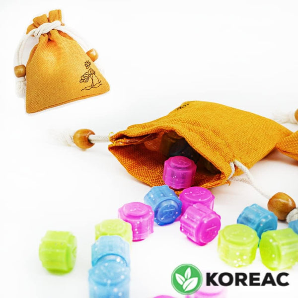 KOREAC Gonggi Konggi Korean Jacks Game, 15 Pieces | Adult Kids | Brain Game Lucky Bag