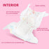 6 17-22 inch Reborn Baby Doll Clothes Pieces Dolls Diapers for Reborn Dolls Clothing Newborn Baby Reusable Diaper Bag