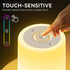 Dimmable 11 5 Night Light for Kids Baby, Touch Lamp for Nursery, RGB Colors Brightness, Portable Rechargeable Bedside