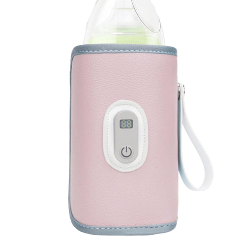 Generic Milk Warmer - Milk Steamer | Portable Bottle Warmer, Constant Temp Warming Sleeve, Digital Display Breast Milkk