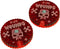 LITKO Wound Dials | Health Tracker | Life Counter for Tabletop Games, CCGs, LCGs, RPGs | Numbered 0-20 (Two Dials)