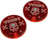 LITKO Wound Dials | Health Tracker | Life Counter for Tabletop Games, CCGs, LCGs, RPGs | Numbered 0-20 (Two Dials)