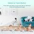 Babysense FullPeek 3MP Video Baby Monitor, WiFi Security Camera with Intelligent Motion Detection & Night Vision