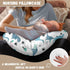 Pillow Cover for Infant Snug,Durable Breathable Nursing Pillow Case with Hidden Zipper,Neutral Breastfeeding Pillow
