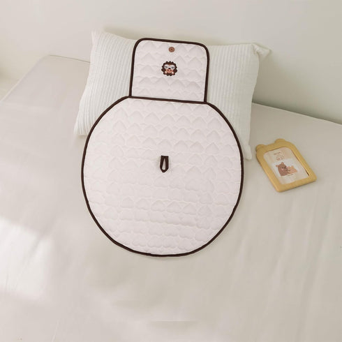 SONARIN Cute Portable Baby Changing Mat,Waterproof Folding Diaper Changing Pad Lightweight Travel Nappy Changing Mat