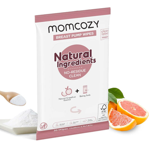 Momcozy Momcozy Bottle Brush Kit & Natural Breast Pump Wipes