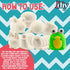 Idiy (46")8 12 Jumbo Squishy Toys Craft Kit for Kids-Paint Your Own Slow Rising Squishies Garden Critters w Fabric