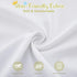 2 Pack 23" 51" Horbaunal White Cot Sheets for Daycare/Pre-School Standard Size, x Cot Fitted Sheets, Microfiber Fitted