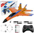 Foam F/A-18 RC Plane Hornet Strike Fighter, 2 CH Remote Control Airplane, Glider Planes for Kids (Orange)