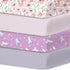 4 Pack Set, Little Grape Land Crib Sheets for Boys and Girls, Baby Neutral Crib Fitted Sheets for Standard Crib