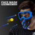 POKONBOY 2 Pack Tactical Mask with Goggles Compatible with Nerf Rival, Apollo, Zeus, Khaos, Atlas, & Artemis Blasters