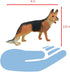 Liberty Imports 18 PCS Large Dog Figurines Playset, Realistic 4" Toy Pet Figures