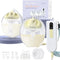 Breast Pump Hands Free K3 Updated, Wearable Breastfeeding Pump with Soft Double-Seal
