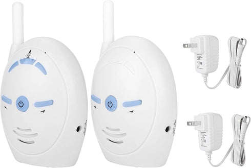 Dioche Audio Baby Monitor, Digital Audio Baby Monitor Nanny Intercom Electronic Alarm Two-Way and Talk Back Intercom