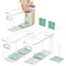 Ugotfeels Breastmilk Storage Container with L Shaped Dividers to Flatten Standing Breast Milk