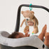 Tummy 0 Itzy Ritzy Sensory Time Toy Mirror - Features Crinkle & Jingle Sounds, Multiple Textures and Mirror