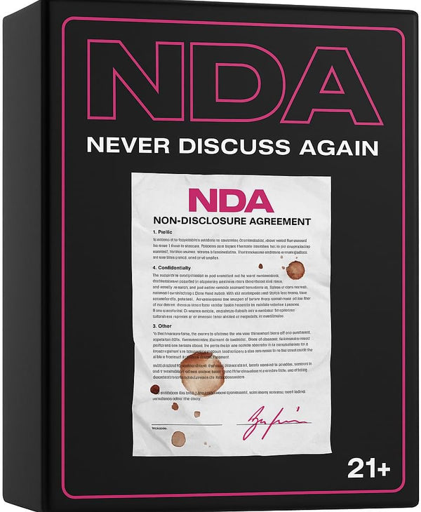 Generic NDA Card Game for Adults Sign It, Play It, Keep It Secret
