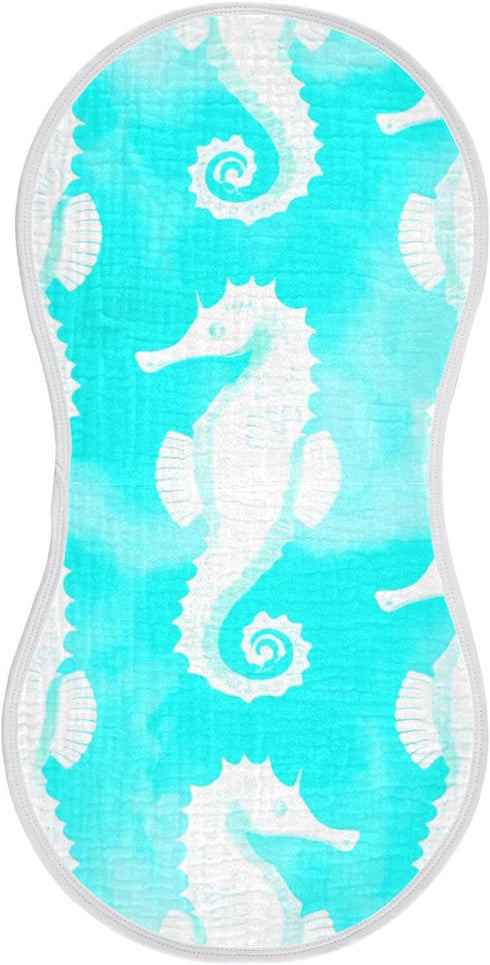 Kagirah Baby Burp Cloths, Soft Absorbent Burping Cloths for Babies, Cotton Milk Spit