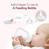 S1 S2 6oz/180ml Replacement Pump Bottles for Spectra/Motif Luna/Most Wide-Mouth Flanges, Milk Storage Bottle