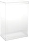 Deluxe Clear Folding Display Case with Acrylic Top and Base for 11-12 inch Dolls or Action Figures, Pack of 2