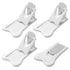 Inaya Sliding Door Lock for Child Safety, 4-Pack, Child Proof Locks for Sliding Glass Doors, Windows & Cabinets