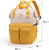 Ybberik Backpack Diaper Bag with Insulated Pockets, Stroller Straps, Large Waterproof Maternity Baby Changing Bags