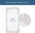 Magik & Kover 2 Pack 52" 28", Stretchy Crib Sheets Girl, Baby Crib Sheets Fitted for Standard Crib and Toddler Mattress