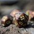 Black and Brown Dice - RPG DND Set - 'Werewolf'