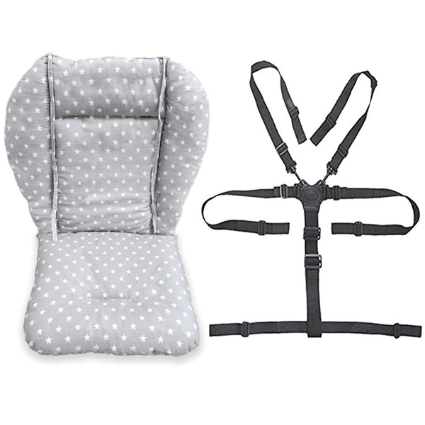 twoworld Baby High Chair Seat Cushion Liner Mat Pad Cover Resistant and