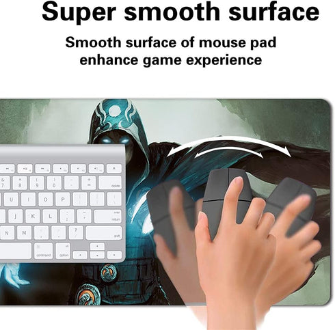 Board Game TCG Playmat Table Mats - 60X35 cm Mousepad Compatible for MTG CCG RPG Trading Card Game