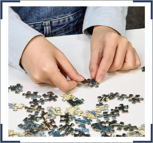 Jigsaw Puzzle 3000 Pieces for Adults, Difficult Challenges Educational Toys for Family Fun, 45.27 x 32.28 inches