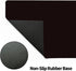 StRoux 24 14 inches TCG Playmat, Black MTG Game Mat, Mousepad Compatible for MTG Trading Card Game Playmats Board Game