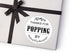 120 Ready to Pop Stickers - Baby Shower Favours, Thanks for Popping by, 1.6 Inch Round Design