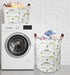 NTAOHAMPER Dinosaur Laundry Hamper, laundry Basket, Waterproof Storage Bin for Bedroom, Clothes Organizer Basket, Room