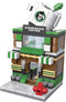 Brick Loot Mini City Overpriced Coffee Shop Set, Toy Building Blocks Model Kit for Adults & Kids, 208 Pieces