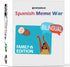 Spanish English Party Game Meme War - Funny Bilingual Family Edition Board Game