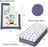 Dreamy Cotton LLC 3 Set 100% Set, Set Pieces of Bedding for Girls, Cool Gray Baby Girl Bedding Crib, Creative Baby Crib