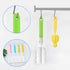 INVODA Cleaning Brush Set, 8PCS, Portable Bottle & Nipple Brushes, BPA Free, Ideal for Baby Bottles