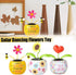 Sunflower Solar Dancing Toy, Solar Powered Animated Dancer for Car Dashboard Decoration