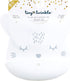 Roll-Up Silicone Bib - Tiny Twinkle Waterproof Bib with Food Catcher