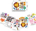 Make a Face Sticker Set for Kids, 42 Sheets with 12 Animals and 6 Dinosaur Stickers, Party Favor Supplies