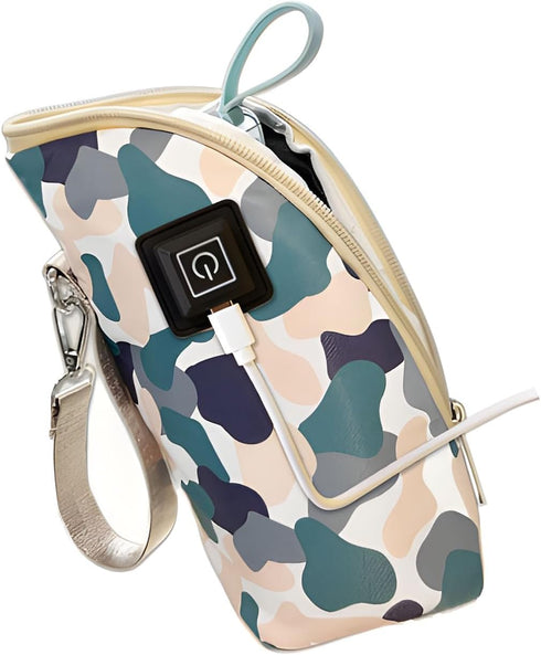 ZEXKENS Transportable Tepid Milk Container Warmer Bag Electric USB Powered Protect Feeding Electric