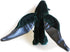 Folkmanis Mini Hummingbird Finger Puppet, Bluegreen, White, Red, Black, 1 EA