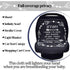 Car Seat Covers for Babies, No Touching Sign Canopy, Multiuse Nursing Covers for Newborns, Black