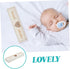 LABRIMP Stylish Wooden Pregnancy Test Keepsake Box for Women Elegant Announcement Holder with Lid for Cherishing First