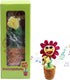 Musical Sing and Dancing Sunflower - Soft Plush Funny Creative Saxophone Singing Toy (Pink)